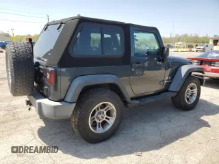 2007 Jeep Wrangler X with VIN 1J4FA24117L202063, listed as a Copart auction lot 54348275 with 124,278 mi miles and Clean title. Bid and sale history available at DreamBid. Image 3.