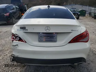 2018 Mercedes-Benz CLA with VIN WDDSJ4GB6JN556618, listed as a Copart auction lot 45758763 with 58,278 mi miles. Bid and sale history available at carsss.com. Image 6.