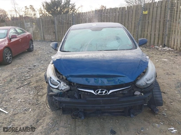2016 Hyundai Elantra SE with VIN KMHDH4AE5GU489280, listed as a IAAI auction lot 41008040 with 102,749 mi miles. Bid and sale history available at carsss.com. Image 13.