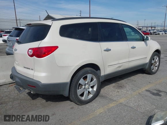 2011 Chevrolet Traverse LTZ with VIN 1GNKVLED4BJ397157, listed as a IAAI auction lot 41764957 with Not Provided miles and . Bid and sale history available at DreamBid. Image 4.