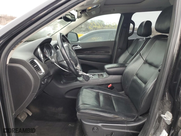 2012 Dodge Durango Crew with VIN 1C4RDJDG9CC266970, listed as a Copart auction lot 43527665 with 99,557 mi miles and Salvage Title. Bid and sale history available at carsss.com. Image 7.