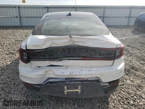 2021 Polestar 2 Launch Edition with VIN LPSED3KA9ML017586, listed as a Copart auction lot 74527864 with 31,568 mi miles and Salvage Title. Bid and sale history available at carsss.com. Image 6.