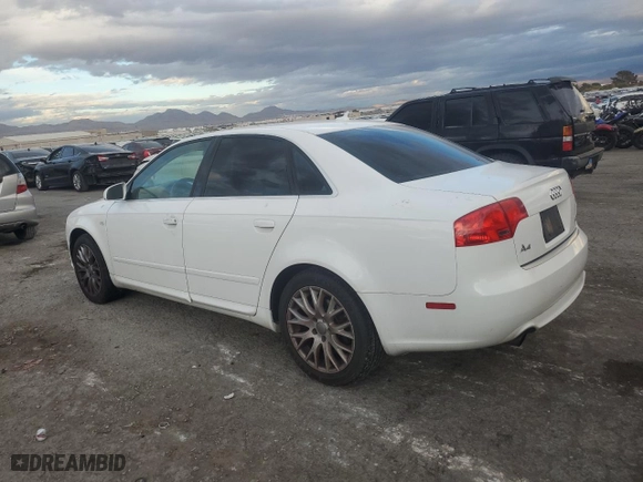 2008 Audi A4 2.0T with VIN WAUDF78E78A146925, listed as a Copart auction lot 82606744 with 175,376 mi miles and Salvage Title. Bid and sale history available at carsss.com. Image 2.