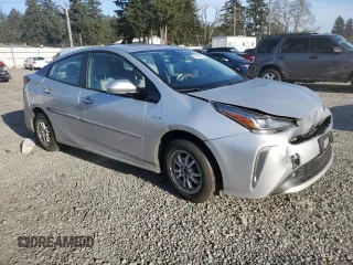 2019 Toyota Prius LE with VIN JTDL9RFU5K3004824, listed as a Copart auction lot 52640445 with 101,542 mi miles and Salvage Title. Bid and sale history available at DreamBid. Image 4.