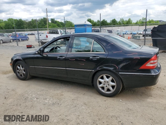 2003 Mercedes-Benz C 240 z VIN WDBRF61J63A487962, wystawiony jako Copart lot #56416365 z przebiegiem 43 817 mil mil oraz Szkoda całkowita • Salvage title. Historia ofert i sprzedaży dostępna na DreamBid. Obrazek 2.