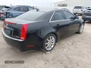 2009 Cadillac CTS RWD w/1SB with VIN 1G6DV57V390109182, listed as a IAAI auction lot 42177968 with Not Provided miles. Bid and sale history available at carsss.com. Image 4.