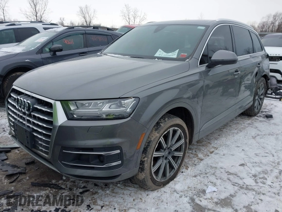 2017 Audi Q7 Premium Plus with VIN WA1LAAF70HD037732, listed as a IAAI auction lot 41399099 with 144,785 mi miles. Bid and sale history available at carsss.com. Image 17.