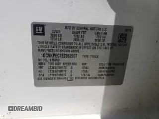2014 Chevrolet Silverado 1500 Work Truck with VIN 1GCVKPEC1EZ352907, listed as a Copart auction lot 69616314 with 226,645 mi miles and Salvage Title. Bid and sale history available at DreamBid. Image 14.