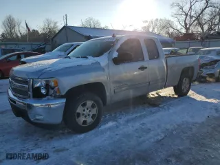 2012 Chevrolet Silverado 1500 LT with VIN 1GCRCSE04CZ174849, listed as a Copart auction lot 41561845 with 179,699 mi miles and Salvage Title. Bid and sale history available at carsss.com. Image 1.