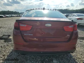 2014 Kia Optima LX with VIN 5XXGM4A75EG288769, listed as a Copart auction lot 78477734 with 0 mi miles and Salvage Title. Bid and sale history available at carsss.com. Image 6.