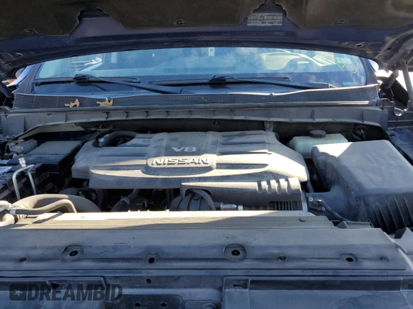 2017 Nissan Titan S with VIN 1N6AA1EJ1HN542129, listed as a Copart auction lot 80027693 with 117,455 mi miles and Salvage Title. Bid and sale history available at carsss.com. Image 11.