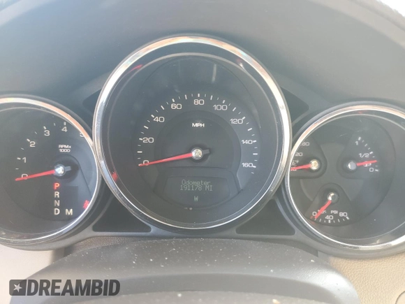 2008 Cadillac CTS RWD with VIN 1G6DF577780134700, listed as a Copart auction lot 73746984 with 191,178 mi miles and Salvage Title. Bid and sale history available at DreamBid. Image 9.