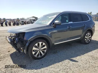 2022 Kia Telluride S с VIN 5XYP64HC7NG278009, выставлен на аукционе Copart как лот 61868905 с пробегом 21 944 миль миль и Списание • Salvage title. История ставок и продаж доступна на DreamBid. Изображение 1.