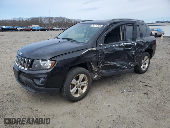 2016 Jeep Compass Sport with VIN 1C4NJDBB1GD756450, listed as a Copart auction lot 50776255 with 136,937 mi miles and Salvage Title. Bid and sale history available at carsss.com. Image 1.