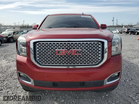 2015 GMC Yukon Denali with VIN 1GKS2CKJXFR180512, listed as a Copart auction lot 48249475 with 209,477 mi miles and Salvage Title. Bid and sale history available at carsss.com. Image 5.