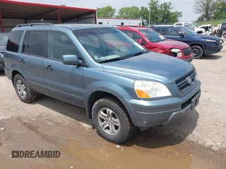 2005 Honda Pilot EX-L с VIN 2HKYF18535H567174, выставлен на аукционе IAAI как лот 42469082 с пробегом 234 819 миль миль и . История ставок и продаж доступна на DreamBid. Изображение 1.