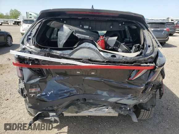 2023 Hyundai Tucson SEL with VIN 5NMJB3AE7PH233863, listed as a Copart auction lot 49844285 with 27,221 mi miles and Salvage Title. Bid and sale history available at carsss.com. Image 6.