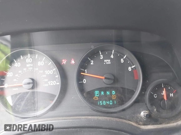 2010 Jeep Patriot Sport with VIN 1J4NT2GB7AD529286, listed as a IAAI auction lot 42020227 with 158,401 mi miles. Bid and sale history available at carsss.com. Image 7.