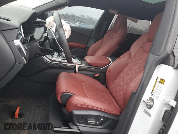 2023 Audi SQ8 Premium Plus z VIN WA1AWBF18PD007077, wystawiony jako Copart lot #49072304 z przebiegiem 27 554 mil mil oraz . Historia ofert i sprzedaży dostępna na DreamBid. Obrazek 7.