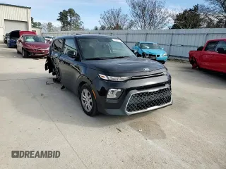 2021 Kia Soul LX with VIN KNDJ23AU1M7762221, listed as a Copart auction lot 41817715 with 33,829 mi miles and Salvage Title. Bid and sale history available at carsss.com. Image 10.