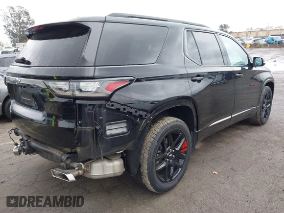 2019 Chevrolet Traverse Premier with VIN 1GNERKKW5KJ198202, listed as a IAAI auction lot 41568154 with 46,848 mi miles. Bid and sale history available at carsss.com. Image 4.