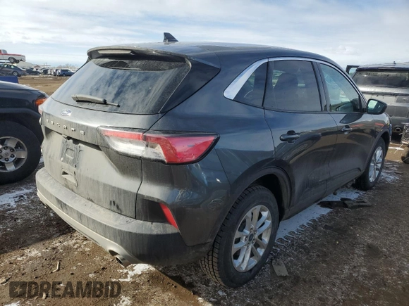2020 Ford Escape SE with VIN 1FMCU9G63LUA61741, listed as a Copart auction lot 46120785 with 56,696 mi miles and Salvage Title. Bid and sale history available at DreamBid. Image 3.
