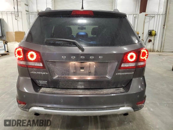 2016 Dodge Journey Crossroad with VIN 3C4PDCGG3GT187030, listed as a Copart auction lot 53962715 with 78,188 mi miles and Salvage title. Bid and sale history available at DreamBid. Image 6.