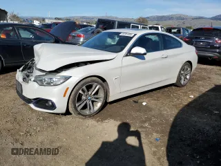2017 BMW 4 Series 430i with VIN WBA4R7C51HK876483, listed as a Copart auction lot 44781505 with 32,784 mi miles and Salvage Title. Bid and sale history available at DreamBid. Image 1.
