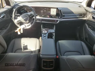 2025 Kia Sportage SX-Prestige with VIN KNDPXCDG3S7201016, listed as a Copart auction lot 49874455 with 1,377 mi miles and Salvage title. Bid and sale history available at DreamBid. Image 8.