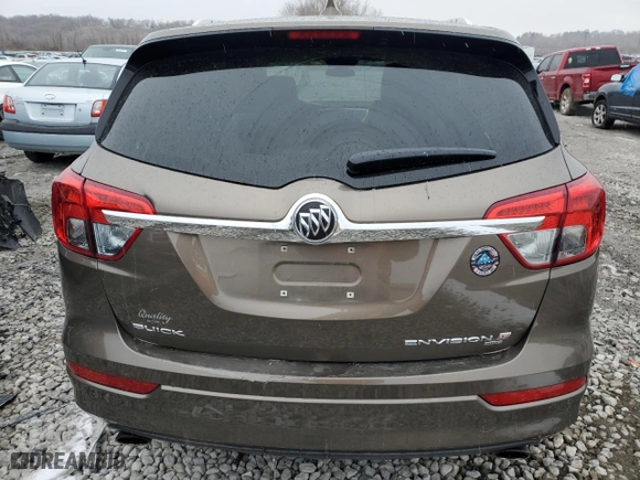 2017 Buick Envision Premium I with VIN LRBFXESX2HD123539, listed as a Copart auction lot 45175155 with 68,801 mi miles and Salvage Title. Bid and sale history available at carsss.com. Image 6.