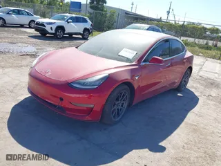 2020 Tesla Model 3 Long Range with VIN 5YJ3E1EB5LF783269, listed as a IAAI auction lot 41834249 with NaN miles. Bid and sale history available at carsss.com. Image 18.