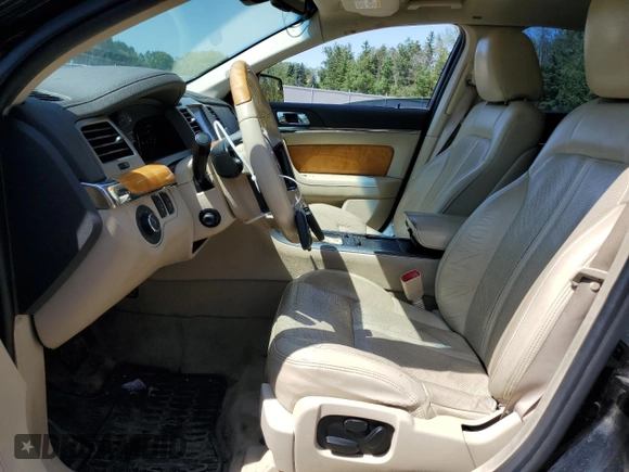2010 Lincoln MKS EcoBoost with VIN 1LNHL9FT3AG602413, listed as a Copart auction lot 63655615 with 201,866 mi miles and Clean title. Bid and sale history available at DreamBid. Image 7.