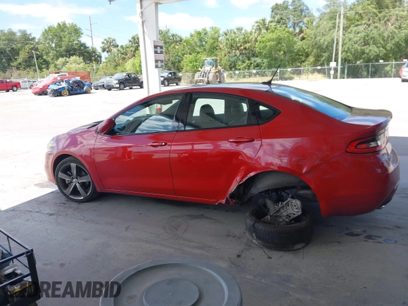 2016 Dodge Dart GT with VIN 1C3CDFEB2GD593379, listed as a IAAI auction lot 42151778 with 63,639 mi miles and . Bid and sale history available at DreamBid. Image 14.