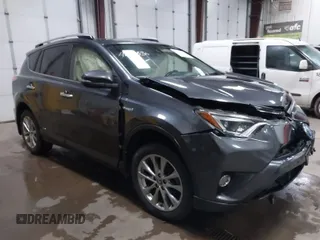 2017 Toyota RAV4 Hybrid Limited with VIN JTMDJREV1HD073910, listed as a IAAI auction lot 41670536 with 101,719 mi miles. Bid and sale history available at carsss.com. Image 1.