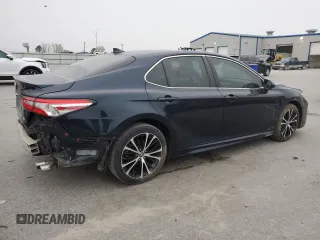 2020 Toyota Camry SE with VIN 4T1M11AK2LU955511, listed as a Copart auction lot 49217625 with 65,323 mi miles and Salvage Title. Bid and sale history available at carsss.com. Image 3.