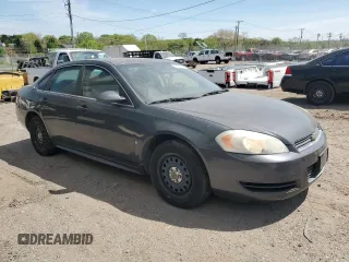 2009 Chevrolet Impala Police Police with VIN 2G1WS57M291297972, listed as a Copart auction lot 51653575 with 54,778 mi miles and Clean Title. Bid and sale history available at carsss.com. Image 4.