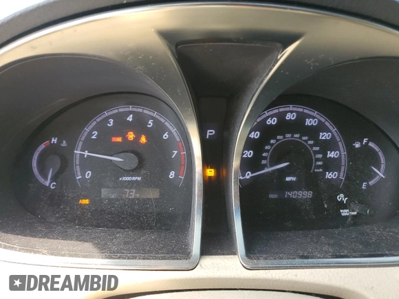 2011 Toyota Avalon with VIN 4T1BK3DB3BU430161, listed as a Copart auction lot 58795835 with 140,998 mi miles and Salvage title. Bid and sale history available at DreamBid. Image 9.