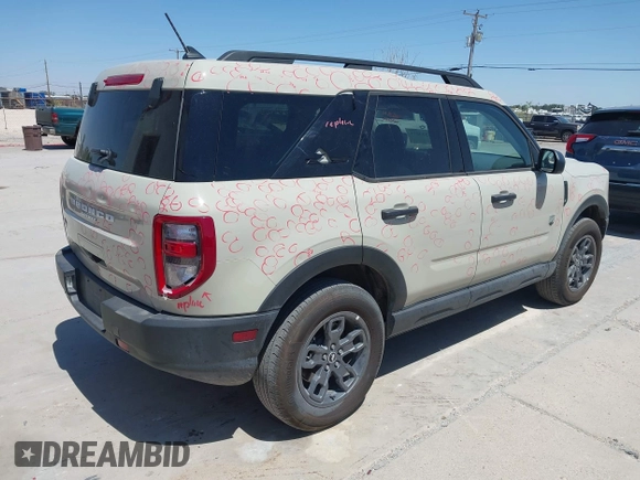 2024 Ford Bronco Sport Big Bend с VIN 3FMCR9B61RRE25163, выставлен на аукционе IAAI как лот 42553571 с пробегом 36 952 миль миль и . История ставок и продаж доступна на DreamBid. Изображение 6.