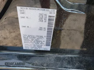 2025 Nissan Altima SV with VIN 1N4BL4DV2SN307873, listed as a IAAI auction lot 42152604 with 14,585 mi miles and . Bid and sale history available at DreamBid. Image 9.
