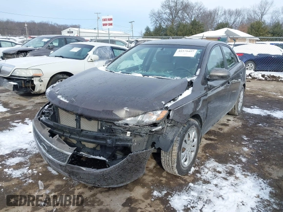 2013 Kia Forte EX with VIN KNAFU4A24D5730361, listed as a IAAI auction lot 41579457 with 89,832 mi miles. Bid and sale history available at carsss.com. Image 6.