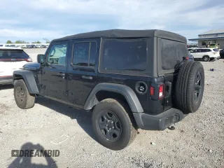 2023 Jeep Wrangler Sport with VIN 1C4HJXDN7PW530536, listed as a Copart auction lot 69664634 with 16,816 mi miles and Salvage Title. Bid and sale history available at DreamBid. Image 2.