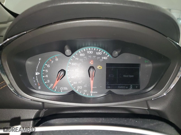 2018 Chevrolet Trax LS with VIN KL7CJKSB6JB601372, listed as a Copart auction lot 45940895 with 104,932 mi miles and Salvage Title. Bid and sale history available at carsss.com. Image 9.