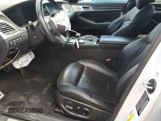 2018 Genesis G80 Sport z VIN KMHGN4JB3JU232931, wystawiony jako Copart lot #63429655 z przebiegiem 87 311 mil mil oraz Szkoda całkowita • Salvage title. Historia ofert i sprzedaży dostępna na DreamBid. Obrazek 7.