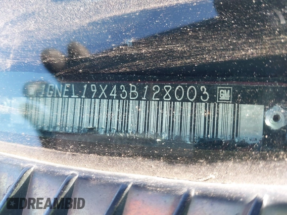 2003 Chevrolet Astro z VIN 1GNEL19X43B128003, wystawiony jako IAAI lot #40588182 z przebiegiem Nie podano mil oraz . Historia ofert i sprzedaży dostępna na DreamBid. Obrazek 11.