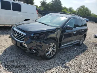 2015 Infiniti QX60 z VIN 5N1AL0MM0FC540234, wystawiony jako Copart lot #59900735 z przebiegiem 122 171 mil mil oraz Szkoda całkowita • Salvage title. Historia ofert i sprzedaży dostępna na DreamBid. Obrazek 1.