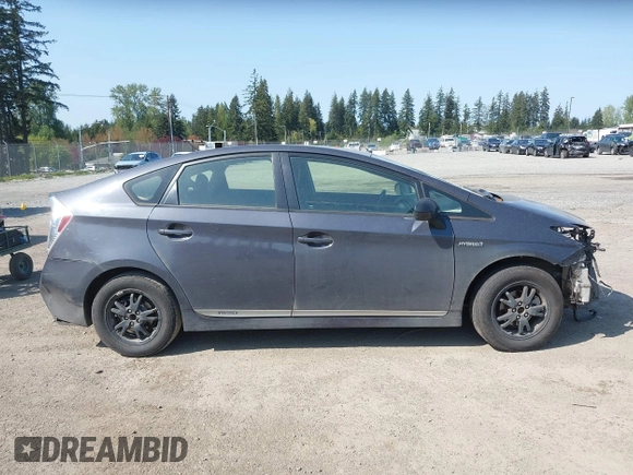 2012 Toyota Prius One with VIN JTDKN3DU3C1579797, listed as a IAAI auction lot 42087245 with 178,209 mi miles. Bid and sale history available at carsss.com. Image 14.