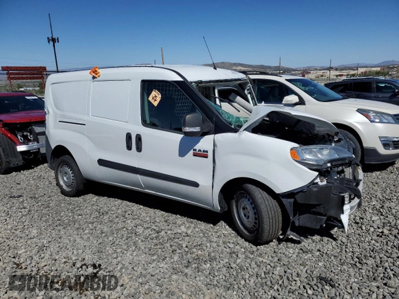 2020 Ram ProMaster City Cargo Tradesman with VIN ZFBHRFAB9L6P17996, listed as a Copart auction lot 49265105 with Not Provided miles and Salvage Title. Bid and sale history available at carsss.com. Image 4.