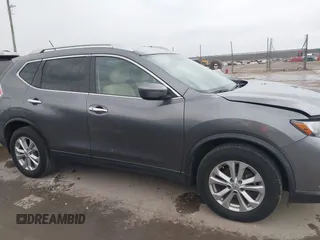 2016 Nissan Rogue SV with VIN KNMAT2MV5GP688589, listed as a IAAI auction lot 41285116 with 87,142 mi miles. Bid and sale history available at carsss.com. Image 13.