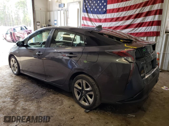 2016 Toyota Prius Four with VIN JTDKARFU2G3525333, listed as a Copart auction lot 50138815 with 105,879 mi miles and Salvage Title. Bid and sale history available at DreamBid. Image 2.