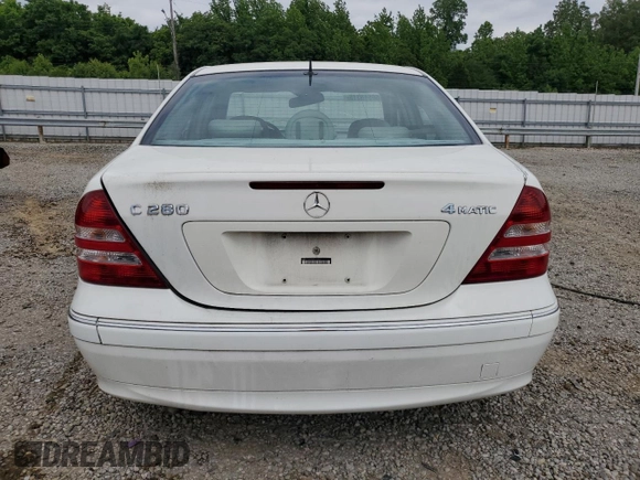 2006 Mercedes-Benz C 280 Luxury с VIN WDBRF92HX6F772541, выставлен на аукционе Copart как лот 56518315 с пробегом 167 241 миль миль и Чистый • Clean title. История ставок и продаж доступна на DreamBid. Изображение 6.